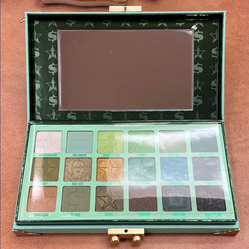 Jeffree Star Blood Money Eyeshadow Palette - Aqua Turquoise
